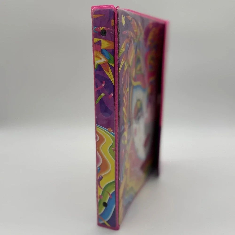 Lisa Frank Vintage Trapper Keeper Binder 2 Folders Koala Hollywood Bear Clown